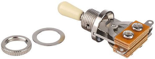 Paxphil TGS101-CR/IV Переключатель 3-х позиционный, хром/кремовый.