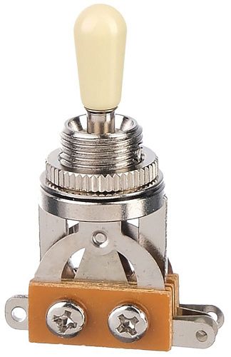 Paxphil TGS101-CR/IV Переключатель 3-х позиционный, хром/кремовый.